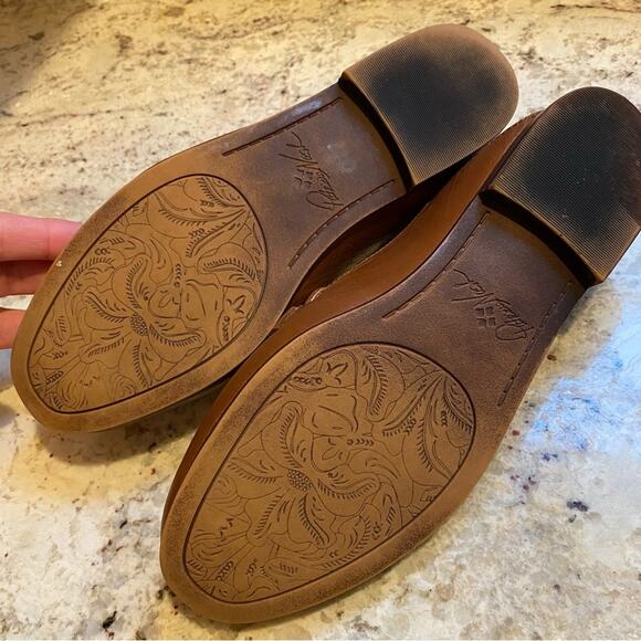 Patricia Nash $159 Fia Saddle Brown Flat Loafer Women's Size US 5.5 M EUC - Picture 13 of 14